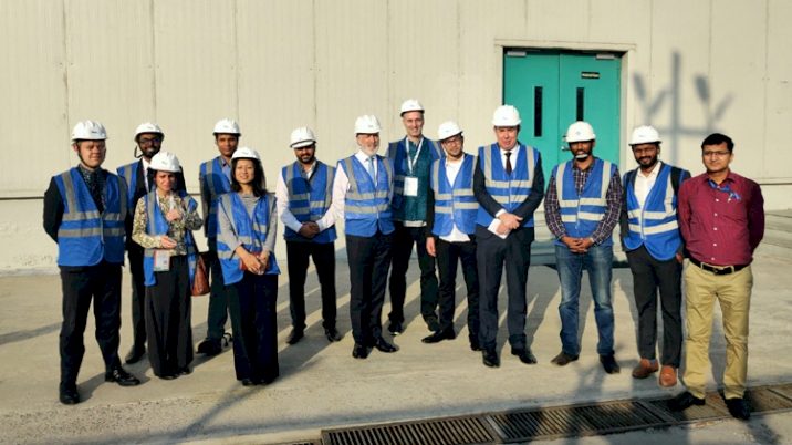 Field visit to 10 mwh battery storage pilot at TPDDL